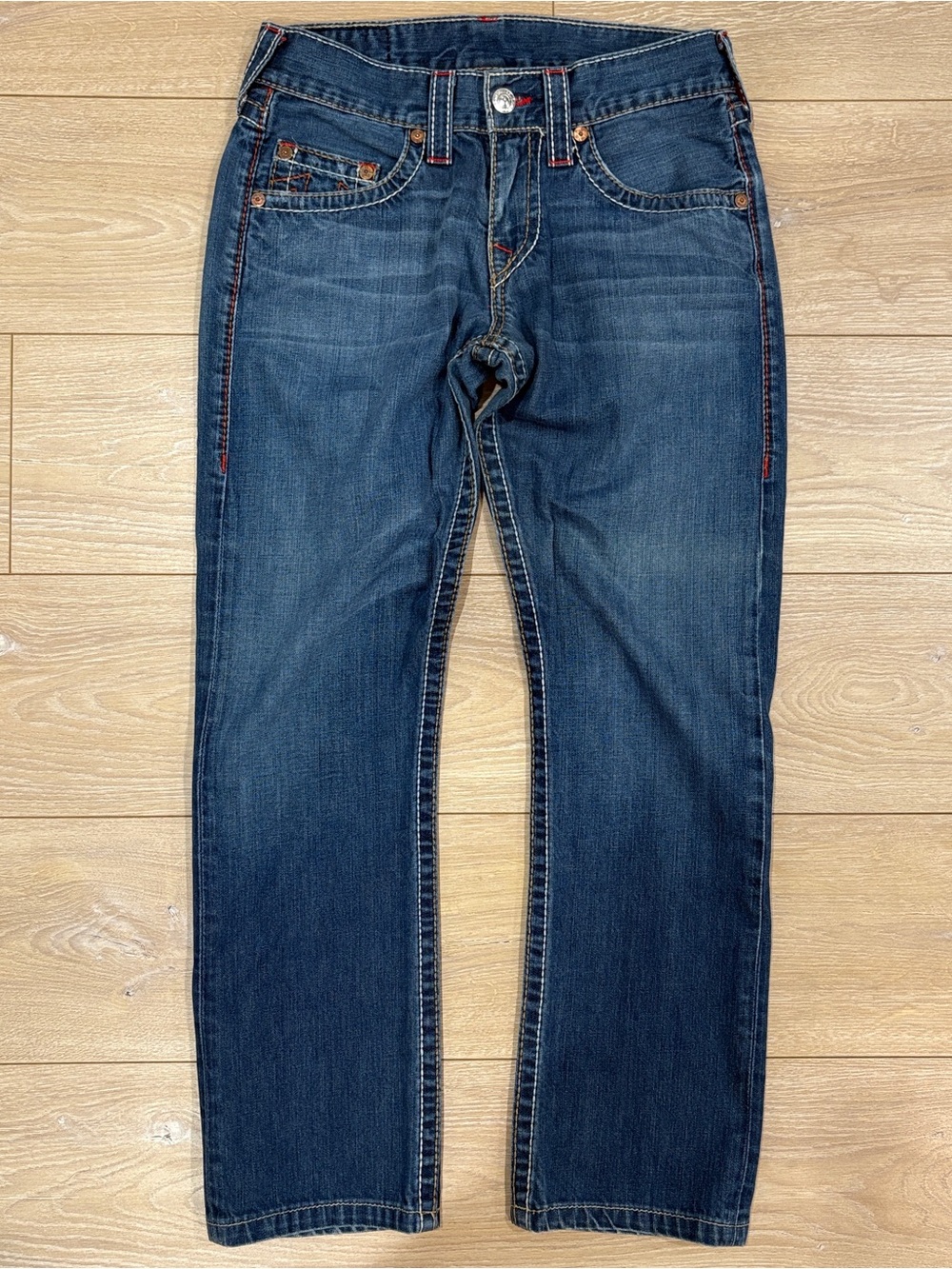 Vintage True Religion Straight Leg Jeans - Made in USA M14-800CT4
